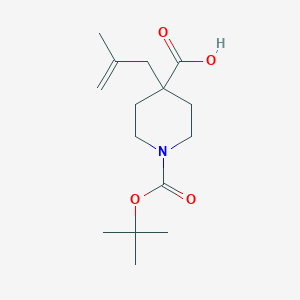 4-(2-Methyl-allyl)-piperidine-1,4-dicarboxylic acid mono-tert-butyl ester