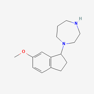 1-(6-Methoxy-indan-1-yl)homopiperazine
