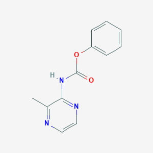 Phenyl 3-methylpyrazin-2-ylcarbamate