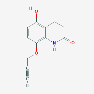 8-(2-Propynyloxy)-5-hydroxy-3,4-dihydrocarbostyril
