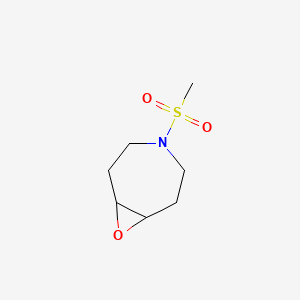 1-methanesulphonyl-hexahydro-4,5-epoxy-1H-azepine