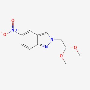 2-(2,2-dimethoxyethyl)-5-nitro-2H-indazole