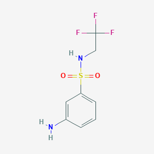 3-amino-N-(2,2,2-trifluoroethyl)-benzenesulfonamide