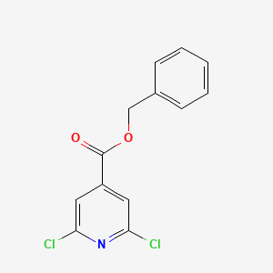 2,6-Dichloroisonicotinic acid benzyl ester