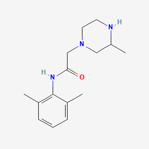 (+/-)-n-(2,6-Dimethylphenyl)-2-(3-methylpiperazin-1-yl)acetamide