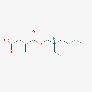 molecular formula C13H21O4- B8387398 3-(2-Ethylhexoxycarbonyl)but-3-enoate 