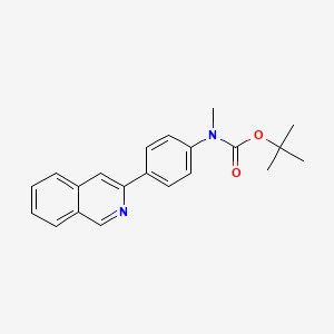 Tert-butyl (4-(isoquinolin-3-yl)phenyl)(methyl)carbamate