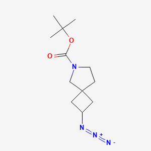 tert-Butyl 2-azido-6-azaspiro[3.4]octane-6-carboxylate
