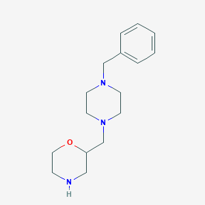 2-((4-Benzylpiperazin-1-yl)methyl)morpholine