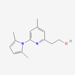 6-(2-Hydroxyethyl)-4-methyl-2-(2,5-dimethylpyrrol-1-yl)pyridine