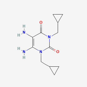 5,6-Diamino-1,3-bis(cyclopropylmethyl) uracil