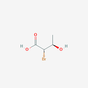 molecular formula C4H7BrO3 B8387838 (2S,3R)-2-Bromo-3-hydroxybutanoic acid CAS No. 70702-03-3