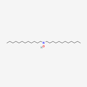 molecular formula C24H51NO B8387894 N,N-didodecylhydroxylamine CAS No. 7427-67-0