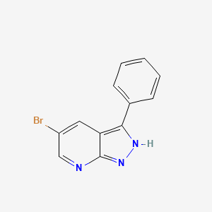 5-bromo-3-phenyl-1H-pyrazolo[3,4-b]pyridine