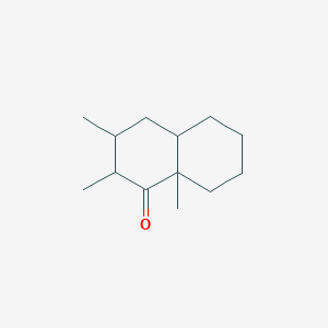 2,3,8a-Trimethyloctahydronaphthalen-1(2H)-one