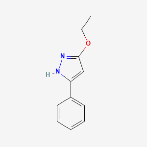 3-ethoxy-5-phenyl-1H-pyrazole