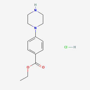 Ethyl 4-(piperazin-1-yl)benzoate hydrochloride