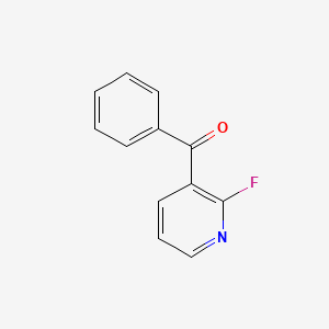 molecular formula C12H8FNO B8388399 2-Fluoro-3-benzoylpyridine CAS No. 79574-71-3