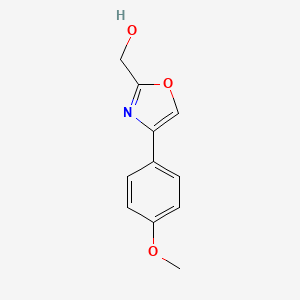 [4-(4-Methoxyphenyl)-1,3-oxazol-2-yl]methanol
