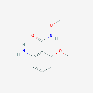 2-amino-N,6-dimethoxybenzamide