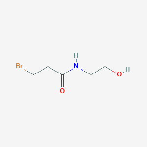 N-(2-hydroxyethyl)-3-bromopropionamide