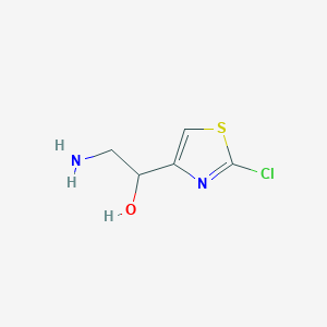 2-Hydroxy-2-(2-chloro-thiazol-4-yl)ethanamine