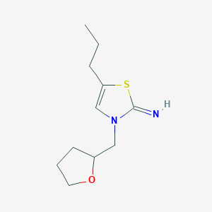 5-propyl-3-((tetrahydrofuran-2-yl)methyl)thiazol-2(3H)-imine