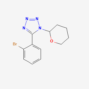 5-(2-bromophenyl)-1-(tetrahydropyran-2-yl)-1H-tetrazole