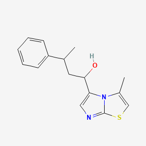 3-Methyl-alpha-(2-phenylpropyl)imidazo[2,1-b]thiazole-5-methanol
