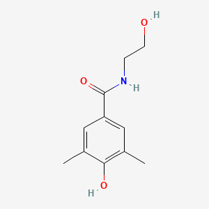 N-(2-hydroxyethyl)-4-hydroxy-3,5-dimethylbenzamide