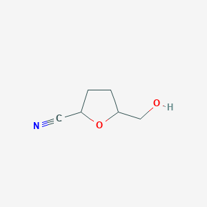 2-Cyanotetrahydrofuran-5-methanol