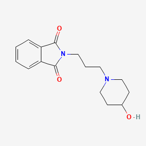 2-(3-(4-Hydroxypiperidino)propyl)isoindolin-1,3-dione