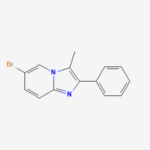 2-Phenyl-3-methyl-6-bromoimidazo[1,2-a]pyridine