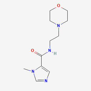 1-Methyl-N-(2-morpholinoethyl)-1H-imidazole-5-carboxamide