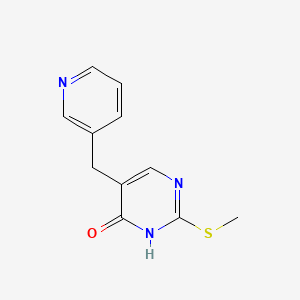 3-Pyridylmethyl-2-methylthio-4-pyrimidone