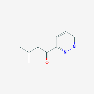 molecular formula C9H12N2O B8389858 3-Methyl-1-(pyridazin-3-yl)butan-1-one 
