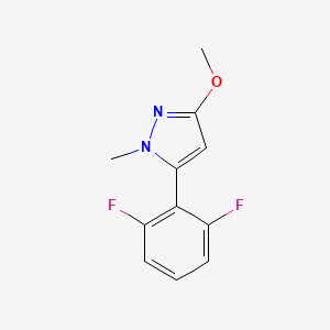 5-(2,6-difluorophenyl)-3-methoxy-1-methyl-1H-pyrazole