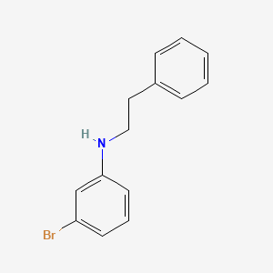 3-bromo-N-(2-phenylethyl)aniline