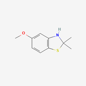 5-Methoxy-2,2-dimethylbenzothiazolidine