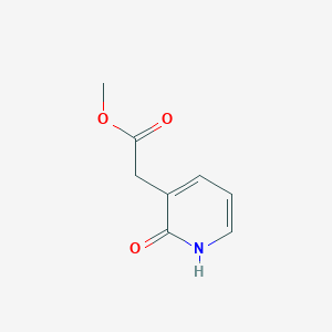 molecular formula C8H9NO3 B8390025 Methyl (2-hydroxypyridin-3-yl)acetate 