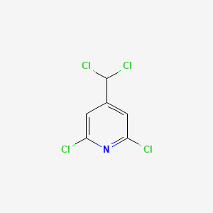 molecular formula C6H3Cl4N B8390056 2,6-Dichloro-4-(dichloromethyl)pyridine 
