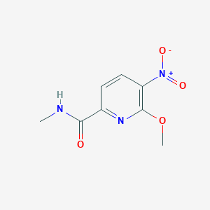 6-Methoxy-N-methyl-5-nitropicolinamide