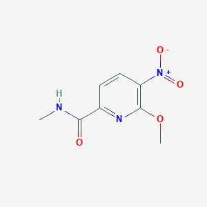 6-methoxy-N-methyl-5-nitropyridine-2-carboxamide