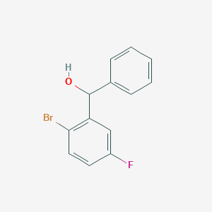 (2-Bromo-5-fluorophenyl)phenylmethanol