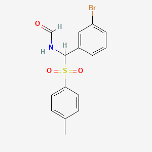 N-((3-bromophenyl)(tosyl)methyl)formamide