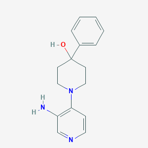 B083903 4-Piperidinol, 1-(3-amino-4-pyridyl)-4-phenyl- CAS No. 14549-58-7