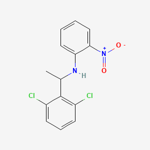 [1-(2,6-Dichloro-phenyl)-ethyl]-(2-nitro-phenyl)-amine