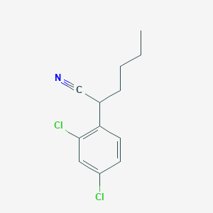2-(2,4-Dichlorophenyl)hexane nitrile