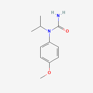 molecular formula C11H16N2O2 B8390383 1-Isopropyl-1-(4-methoxy-phenyl)-urea 