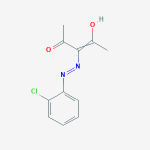 3-[(2-Chlorophenyl)hydrazono]pentane-2,4-dione
